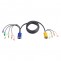 3M PS/2 KVM Cable with 3 in 1 SPHD and Audio