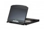 Ultra Short Depth Dual Rail WideScreen LCD Console (USB, HDMI / DVI / VGA)