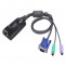 PS/2 VGA KVM Adapter with Composite Video Support