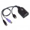 USB HDMI Virtual Media KVM Adapter with Smart Card Support