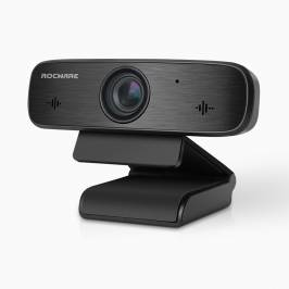 USB Camera with built-in privacy shelter and two streaming output(90°FoV）