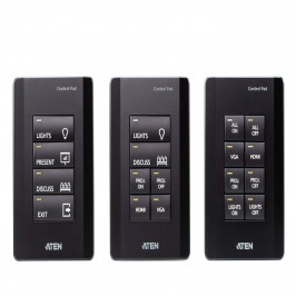 ATEN Control System - 8-button Control Pad (US, 1 Gang)