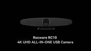 Rocware RC10 All-in-one 4K UHD USB Video Camera