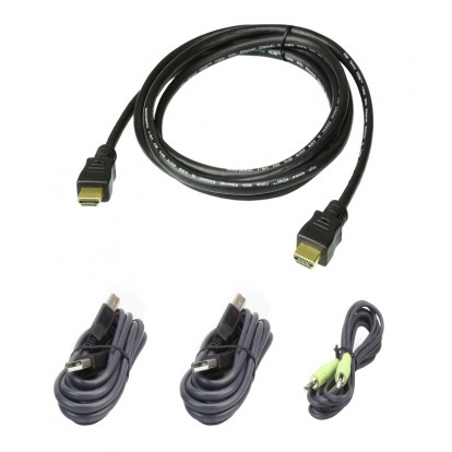 1.8M USB HDMI Secure KVM Cable Kit