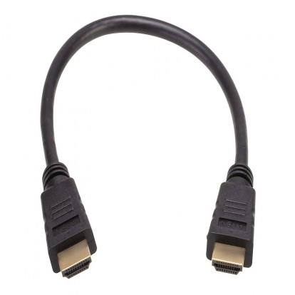 0.3 m High Speed True 4K HDMI Cable with Ethernet