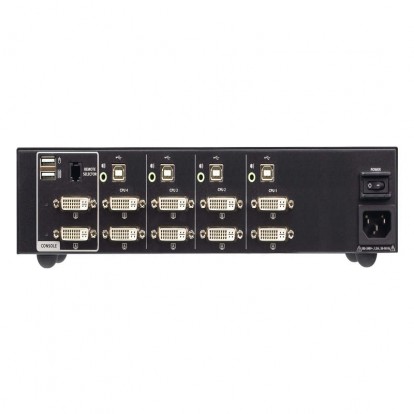 4-Port USB DVI Dual Display Secure KVM Switch (PSD PP v4.0 Compliant)