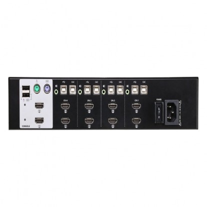 4-Port USB HDMI Dual Display Secure KVM Switch (PSS PP v3.0 Compliant)