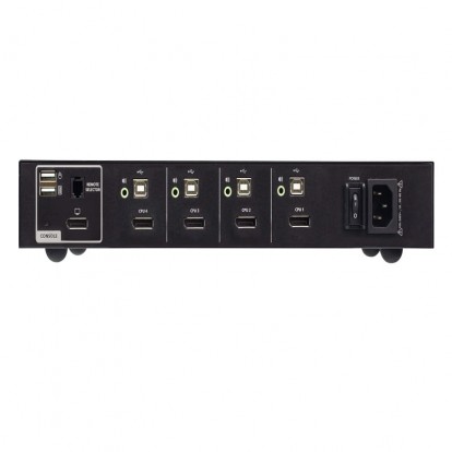 4-Port USB DisplayPort Secure KVM Switch (PSD PP v4.0 Compliant)