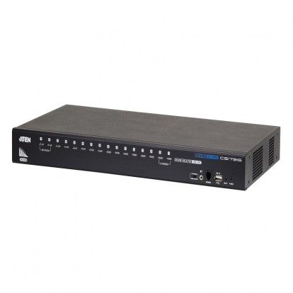 16-Port USB HDMI/Audio KVM Switch