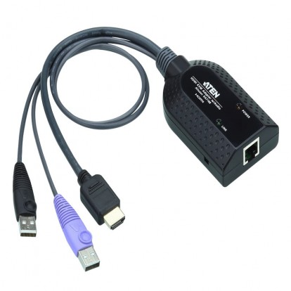 USB HDMI Virtual Media KVM Adapter (Support Smart Card Reader and Audio De-Embedder)