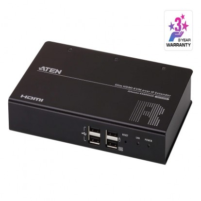 Slim HDMI Single Display KVM over IP Receiver