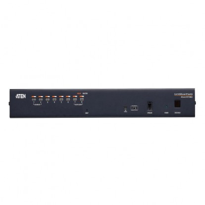 1-Local/Remote Share Access 8-Port Multi-Interface Cat 5 KVM over IP Switch