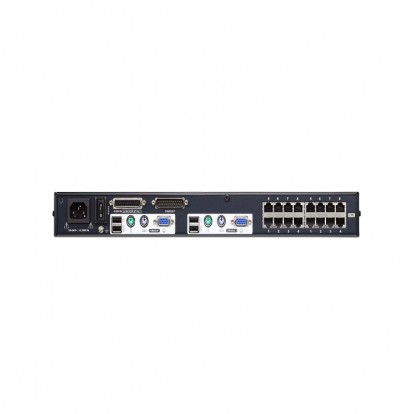 2-Console 16-Port Multi-Interface (DisplayPort, HDMI, DVI, VGA) Cat 5 KVM Switch