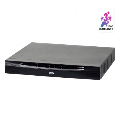 1-Local/2-Remote  Access 24-Port Multi-Interface Cat 5 KVM over IP Switch