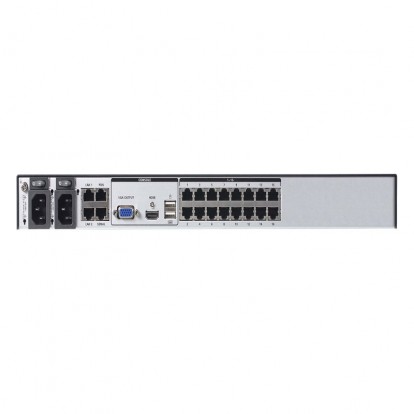 1-Local/4-Remote Shared Access 16-Port Multi-Interface Cat 5 KVM over IP Switch