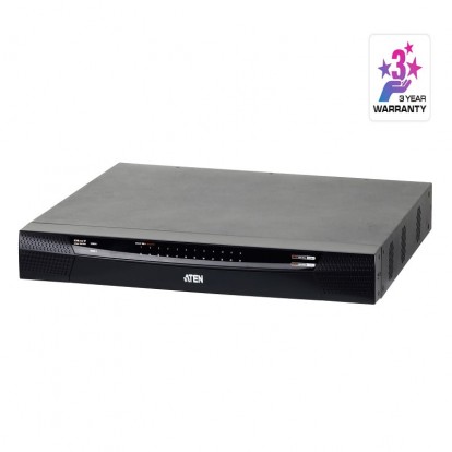 1-Local/4-Remote  Access 24-Port Multi-Interface Cat 5 KVM over IP Switch