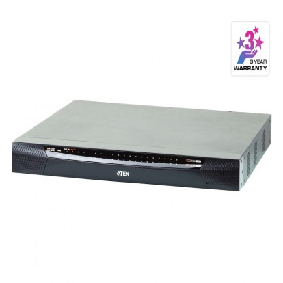 1-Local/4-Remote  Access 40-Port Multi-Interface Cat 5 KVM over IP Switch