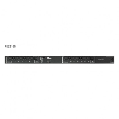 20A/16A 16-Outlet Metered & Switched eco PDU