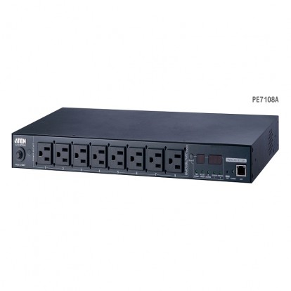 15A/10A 8-Outlet 1U Outlet-Metered eco PDU