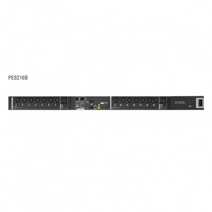 20A/16A 16-Outlet Outlet-Metered & Switched eco PDU