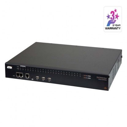 48-Port Serial Console Server with Dual Power/LAN