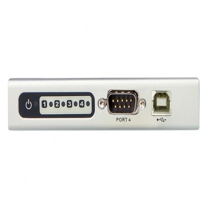 4-Port USB to RS-232 Hub