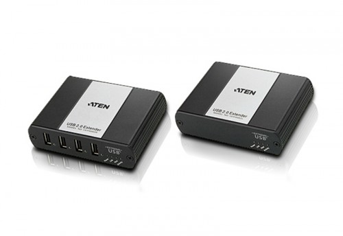 4-Port USB 2.0 Cat 5 Extender (up to 100m)