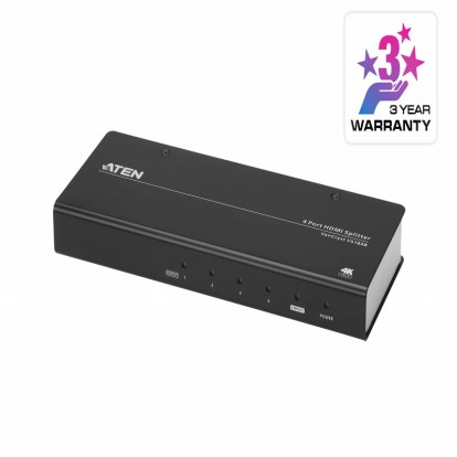 4-Port True 4K HDMI Splitter