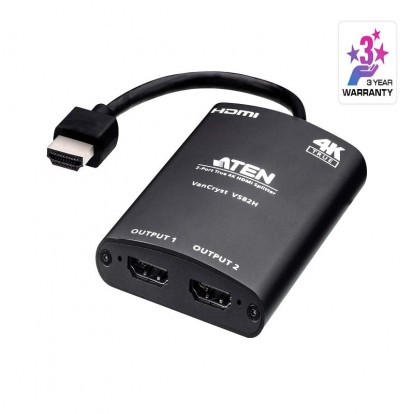 2-Port True 4K HDMI Splitter