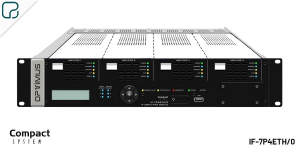 Modular IP amplifier